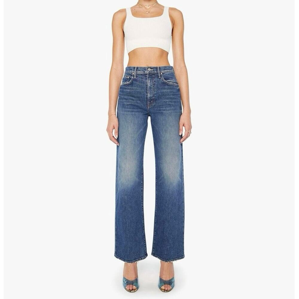 Mother SUPERIOR Lasso size 29 Punk Nouveau Wide Leg Jeans NWT